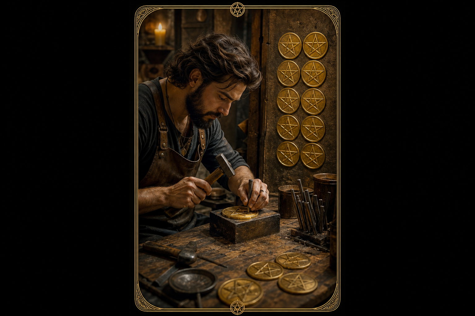 Eight of Pentacles