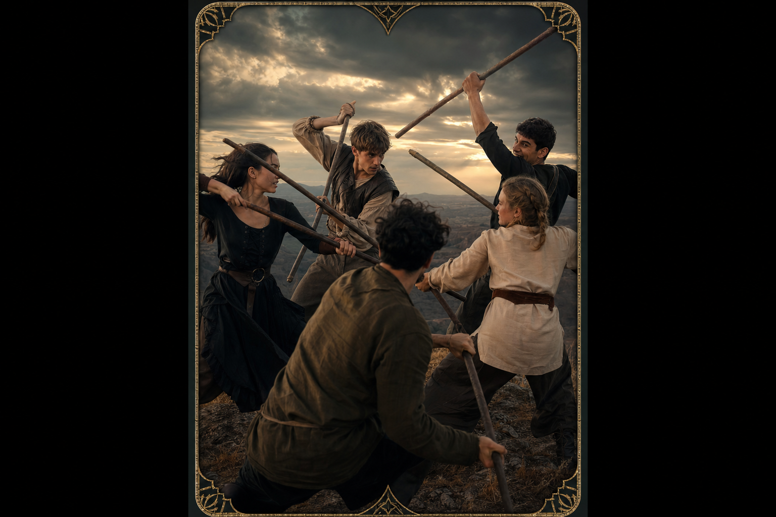 Five of Wands
