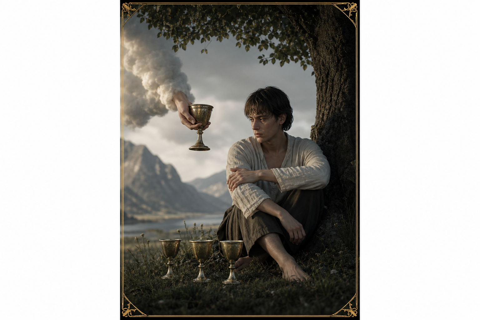 Four of Cups
