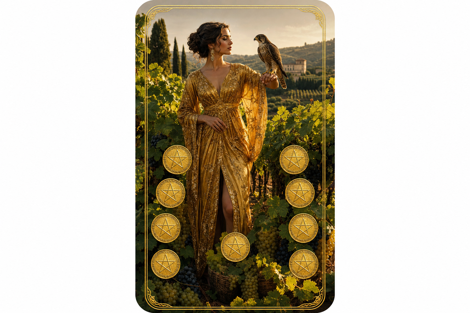 Nine of Pentacles