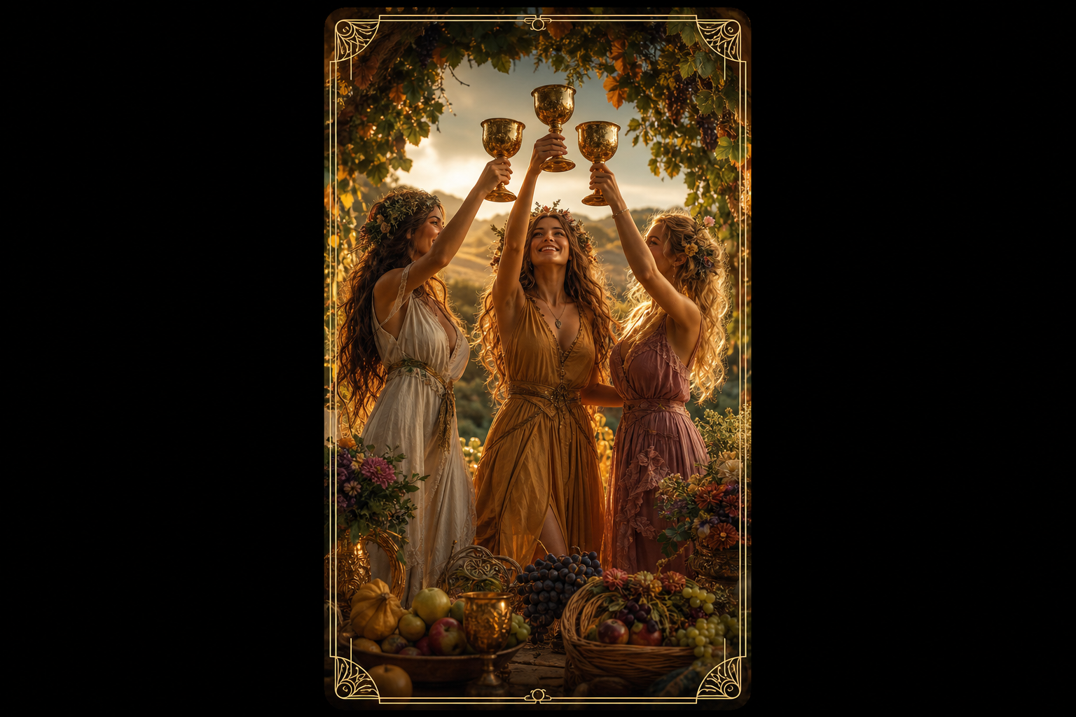 Three of Cups